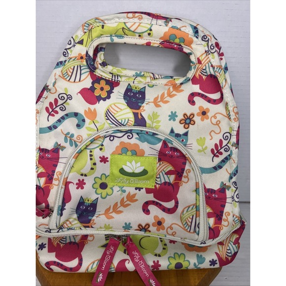 Lily Bloom Other - Lily‎ Bloom Cat Print Lunch Bagbox